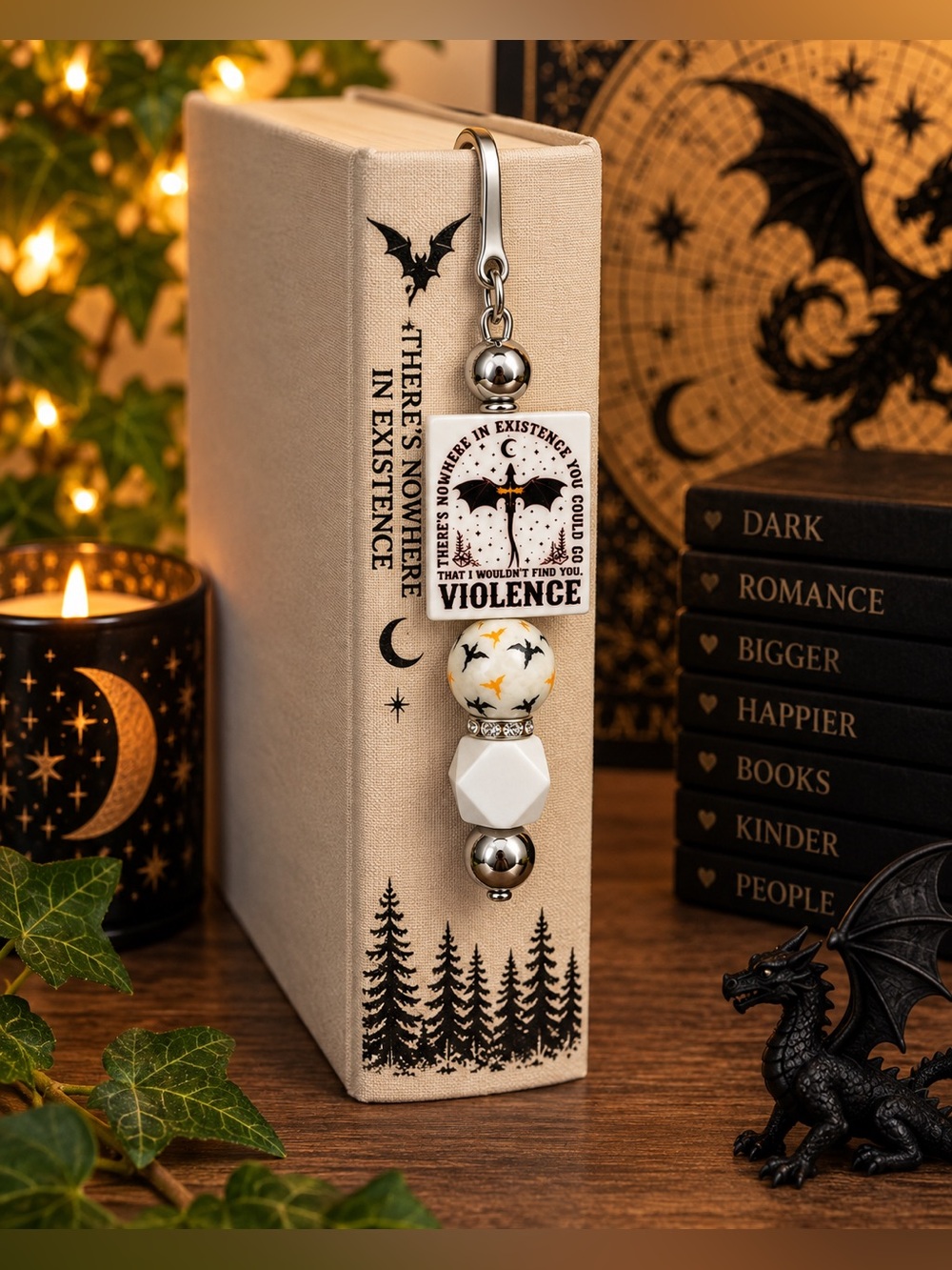 Fourth Wing Xaden to Violet Quote Novelty Bookmark